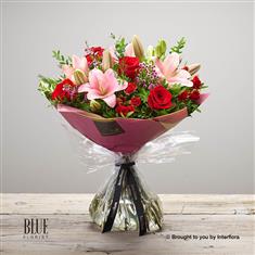 Strawberry Sweetheart Hand-tied