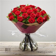 Dramatic 24 Red Rose Bouquet